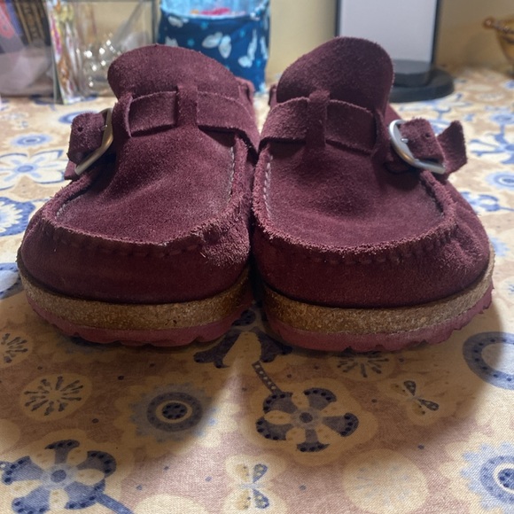 Birkenstock Buckley size 8 Burgundy - Picture 2 of 8